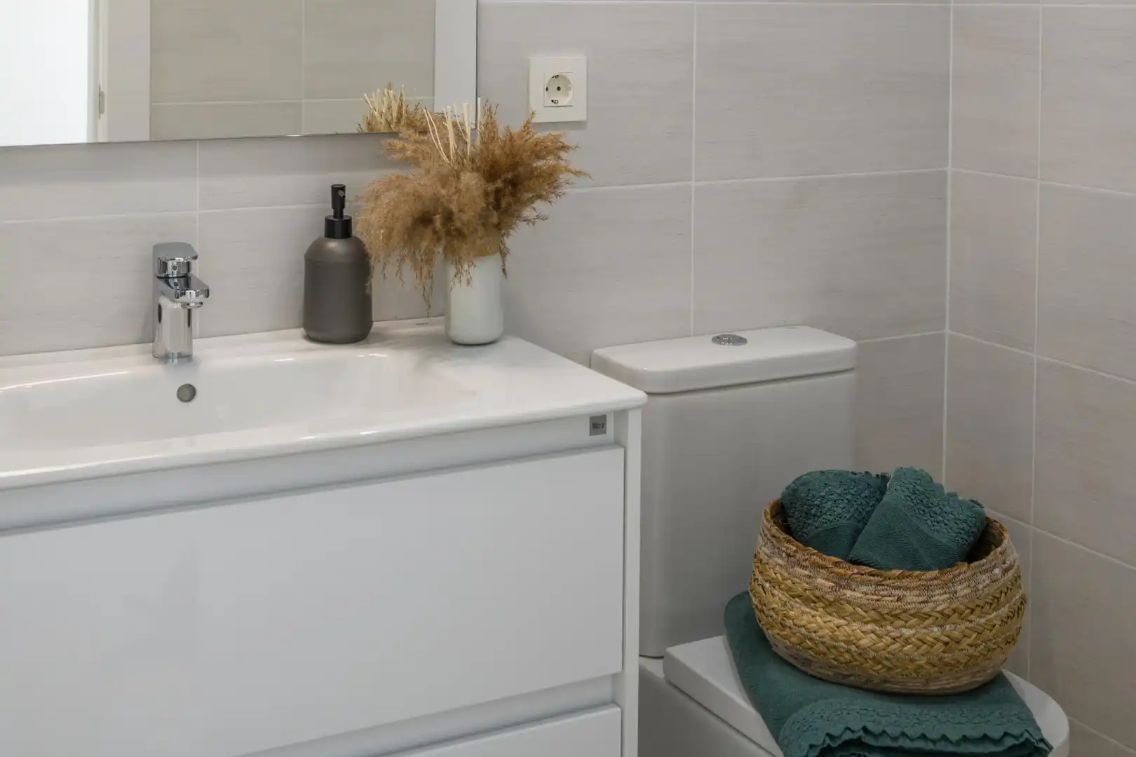 Bany de Casa o xalet en venda en Murcia amb Aire condicionat, Jardí privat i Terrassa