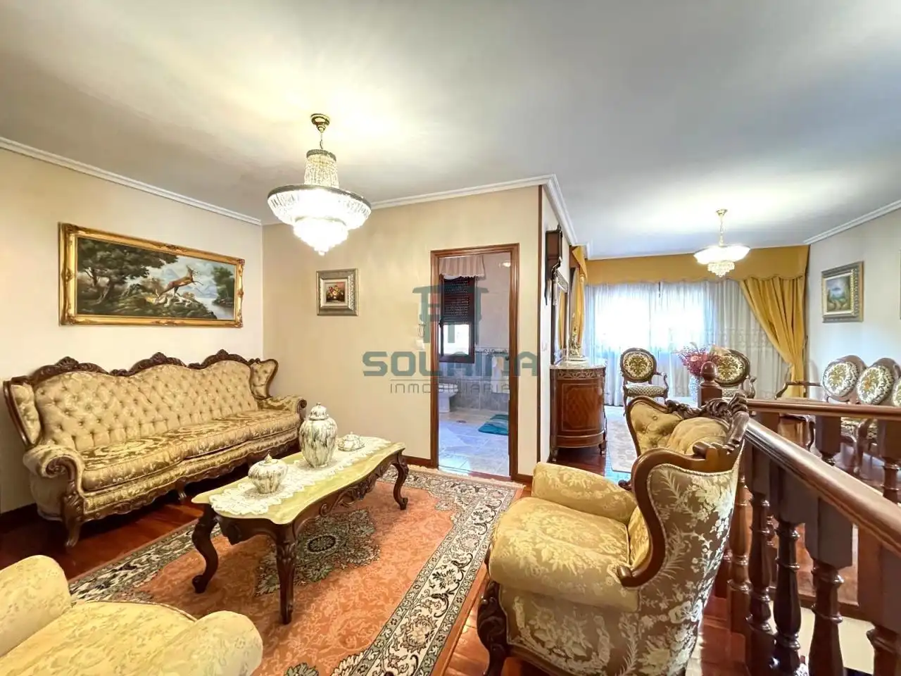 Sala de estar de Casa o chalet en venta en Ourense Capital  con Calefacción, Jardín privado y Terraza