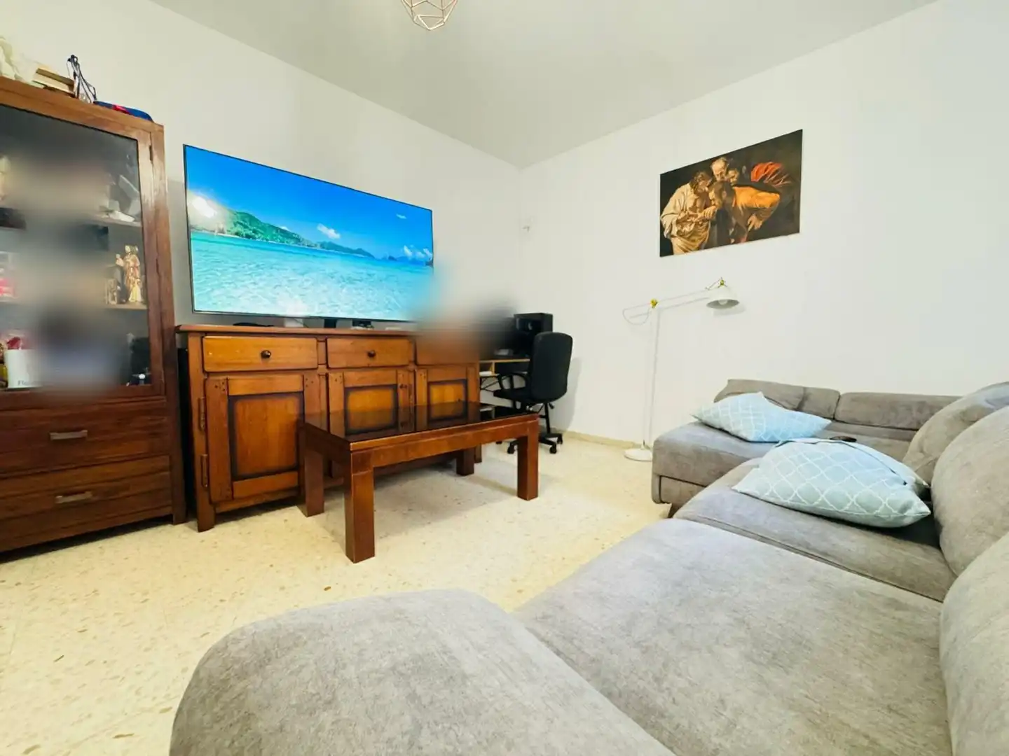 Living room of Houses for sale in Algeciras  with Storage room