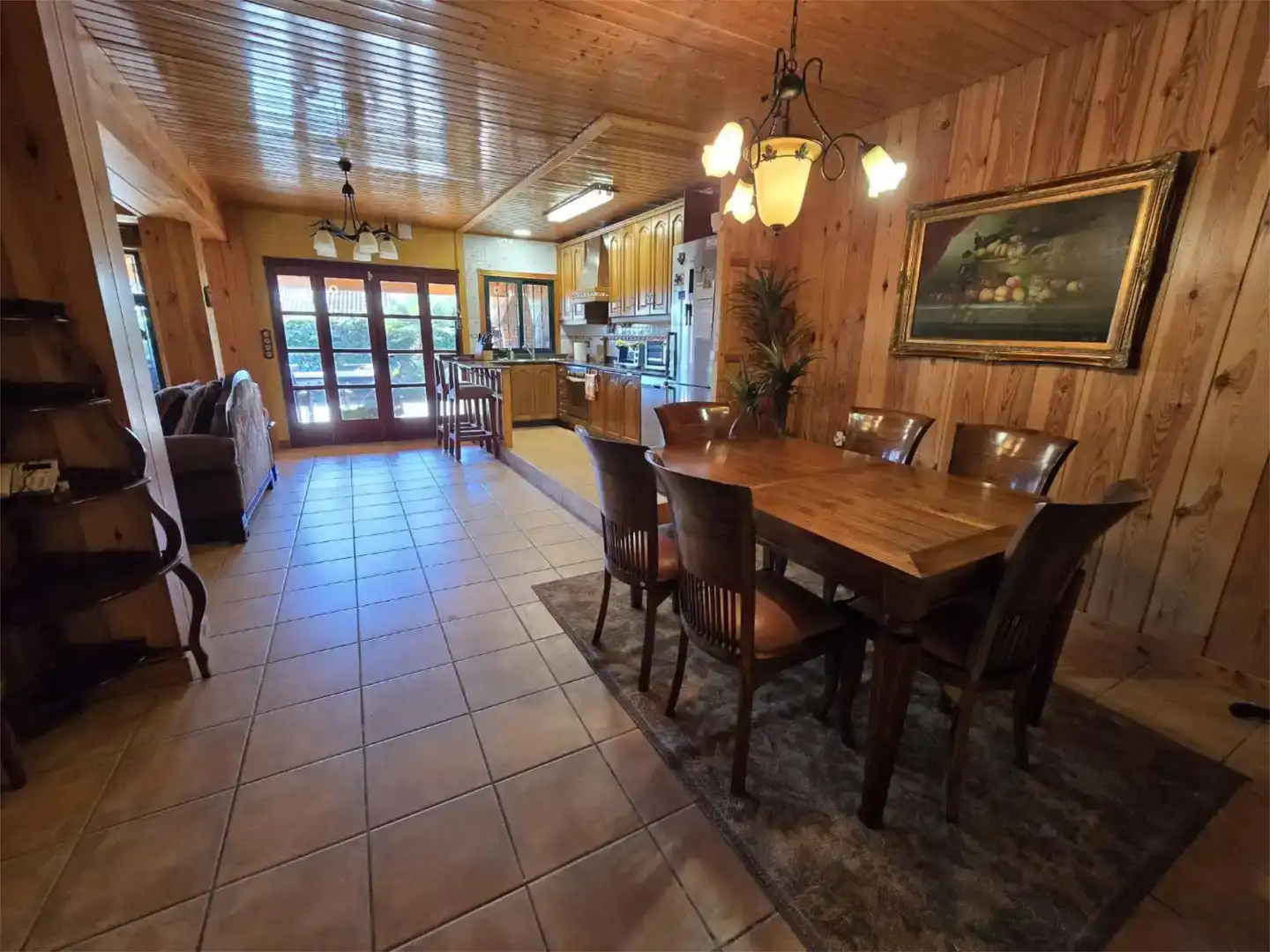 Dining room of Flat for sale in Oleiros  with Private garden, Furnished and Balcony