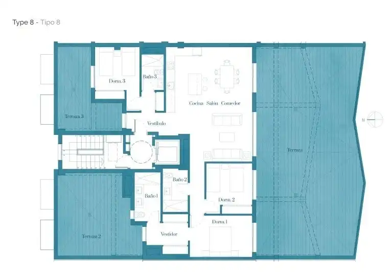 Piso en venta en Mijas con Aire acondicionado, Calefacción y Jardín privado