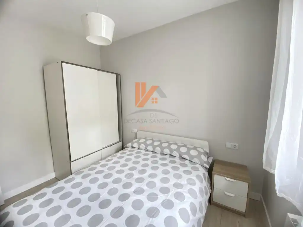 Bedroom of Houses for rent in Santiago de Compostela   with Private garden, Terrace and Furnished