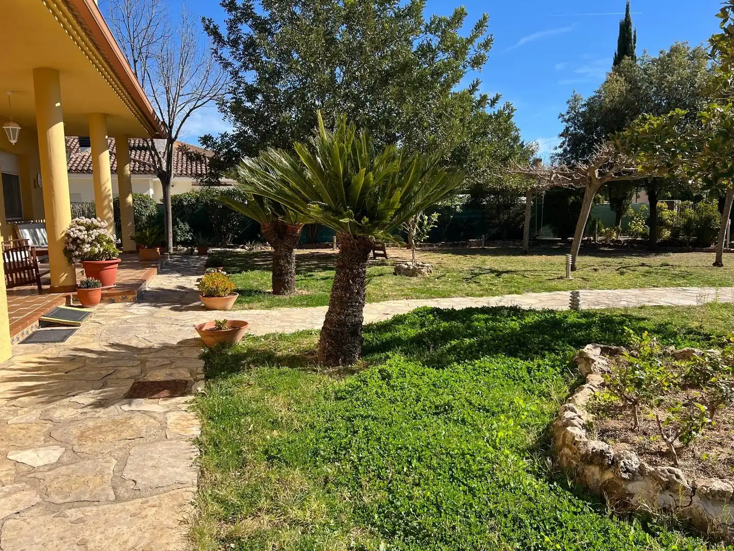 Jardí de Casa o xalet en venda en Ontinyent amb Calefacció, Parquet i Terrassa