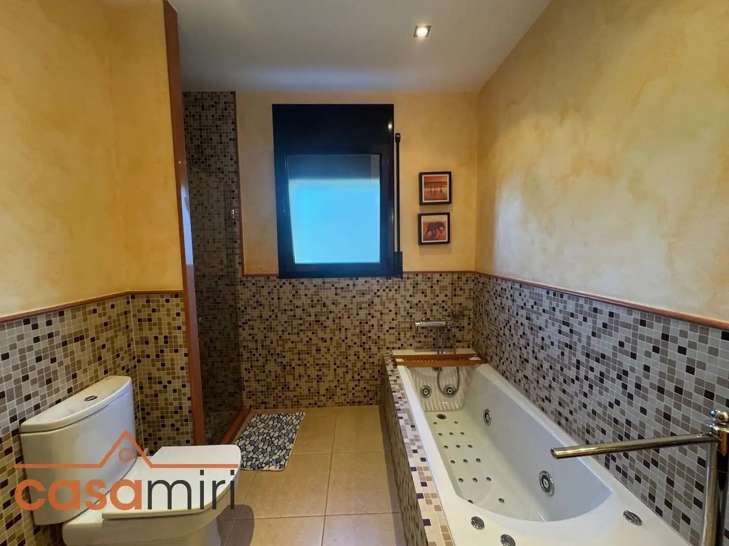 Baño de Casa o chalet en venta en Sant Cebrià de Vallalta con Aire acondicionado, Calefacción y Jardín privado
