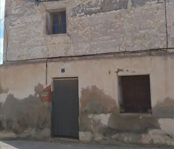 Vista exterior de Casa adosada en venda en Azaila