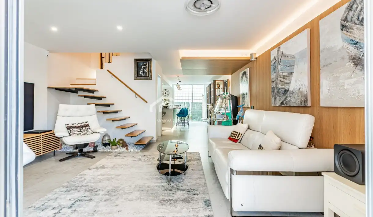 Sala de estar de Casa o chalet en venta en Arona con Terraza y Piscina