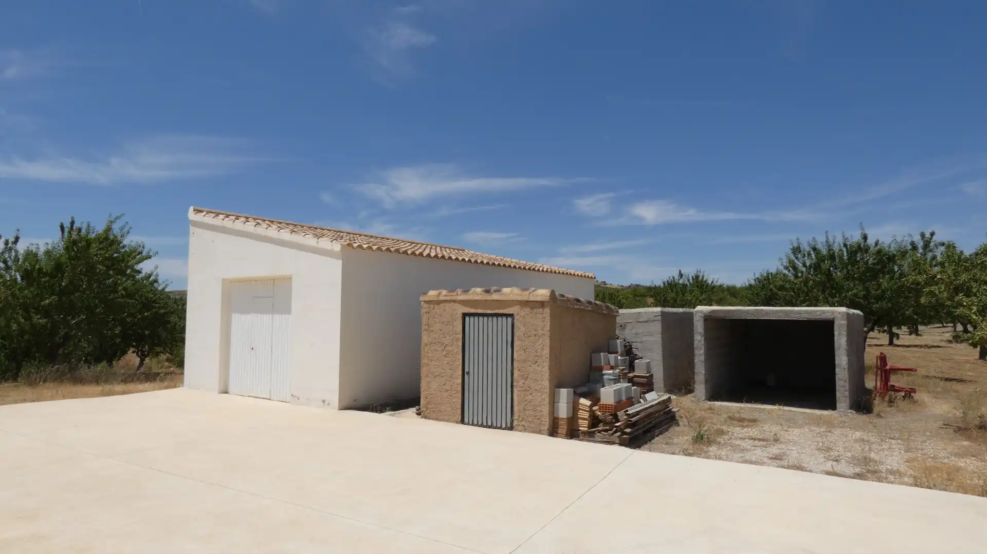 Vista exterior de Finca rústica en venta en Vélez-Rubio con Calefacción, Jardín privado y Amueblado