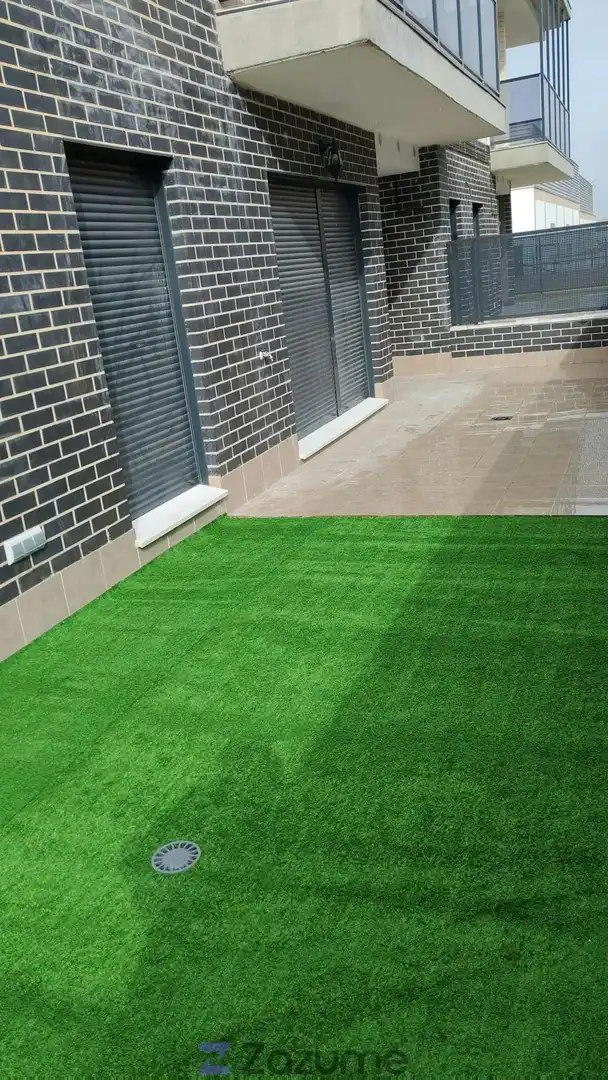 Jardín de Piso de alquiler en Cáceres con Aire acondicionado, Calefacción y Parquet