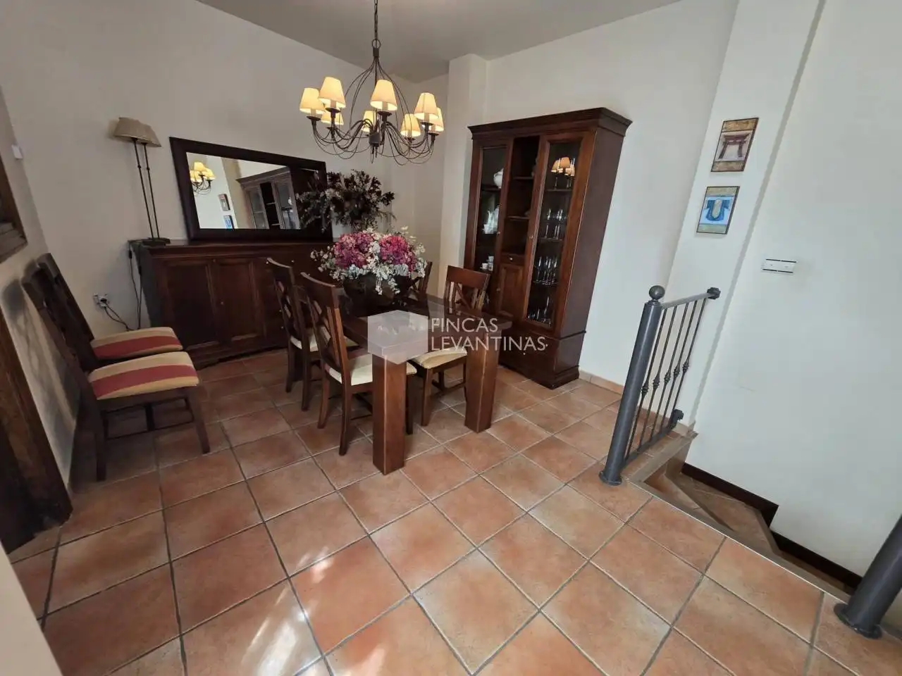 Comedor de Casa o chalet en venta en San Vicente del Raspeig / Sant Vicent del Raspeig con Terraza y Amueblado
