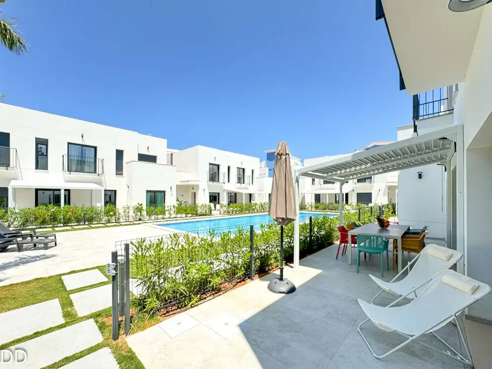 Terrassa de Casa o xalet de lloguer en Dénia amb Aire condicionat, Calefacció i Jardí privat