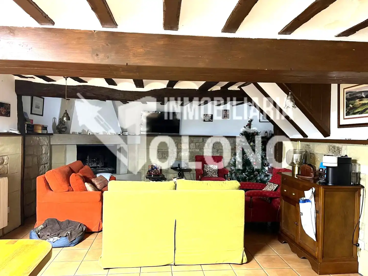 Sala d'estar de Casa o xalet en venda en Sajazarra amb Calefacció, Terrassa i Forn