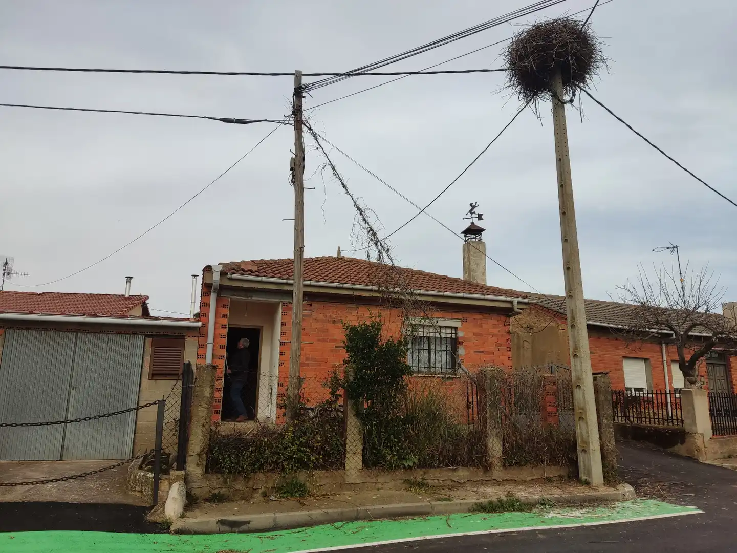 Exterior view of Country homes for sale in Quintana del Castillo  with Private garden and Furnished