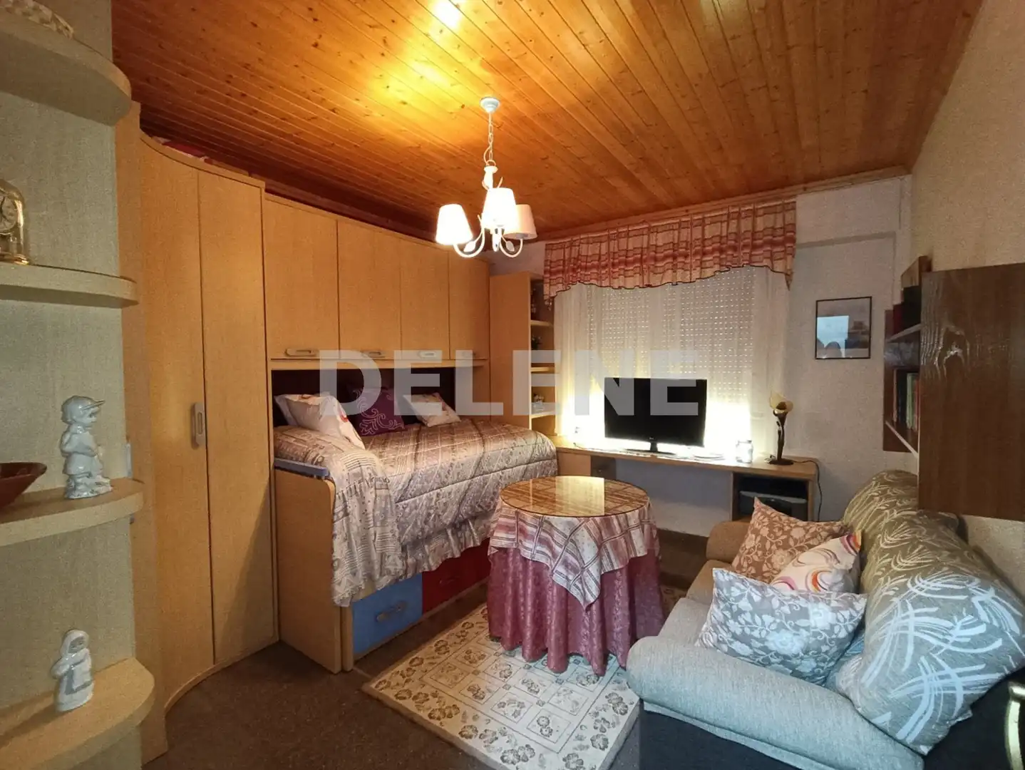Bedroom of Flat for rent in Tobarra  with Air Conditioner, Parquet flooring and Terrace