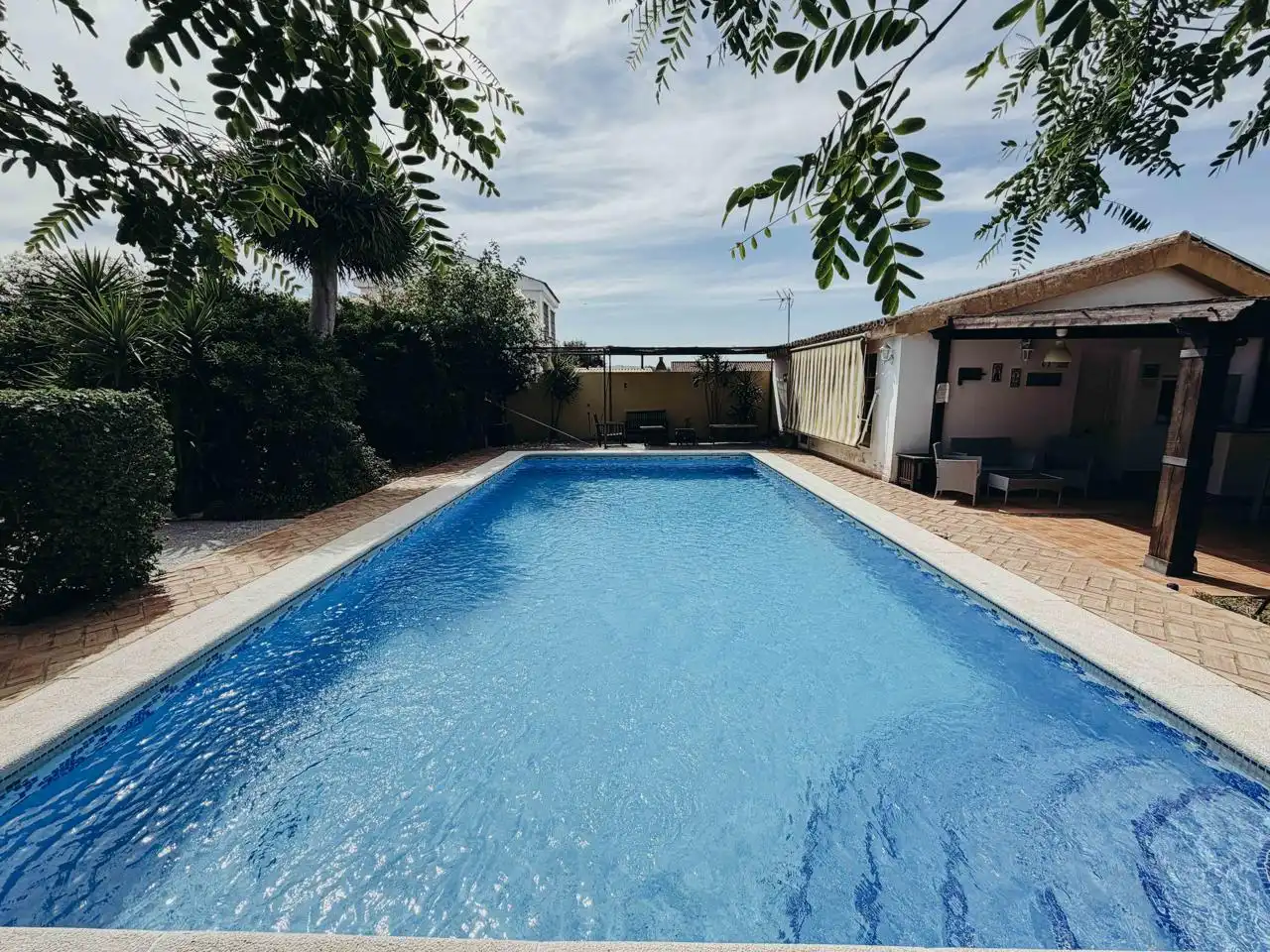 Piscina de Casa o chalet en venta en Arcos de la Frontera con Aire acondicionado, Jardín privado y Terraza