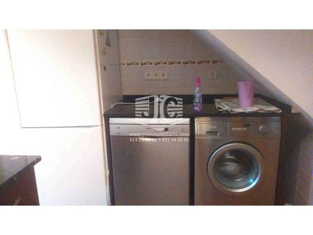 Cuina de Casa o xalet en venda en Roquetes amb Aire condicionat, Terrassa i Moblat