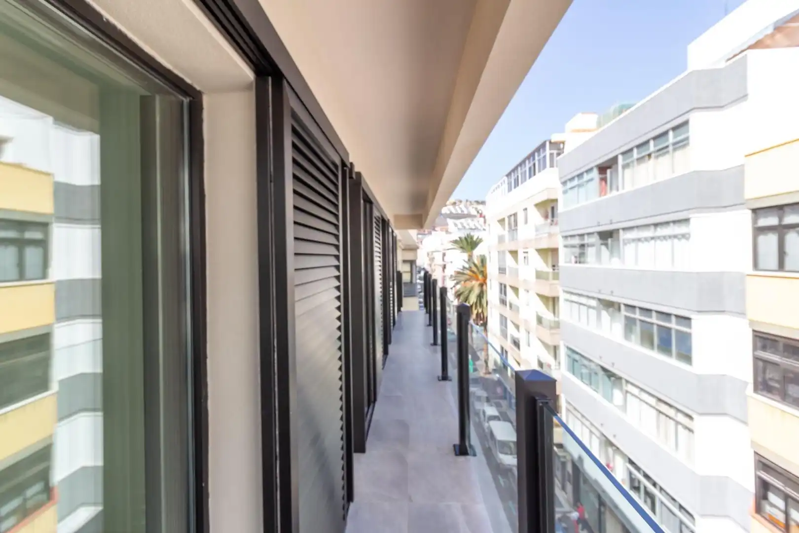 Vista exterior de Piso de alquiler en Las Palmas de Gran Canaria con Terraza