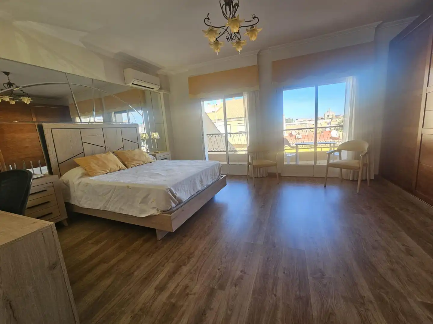 Schlafzimmer von Wohnung zur untervermieten in Cartagena mit Klimaanlage und Möbliert