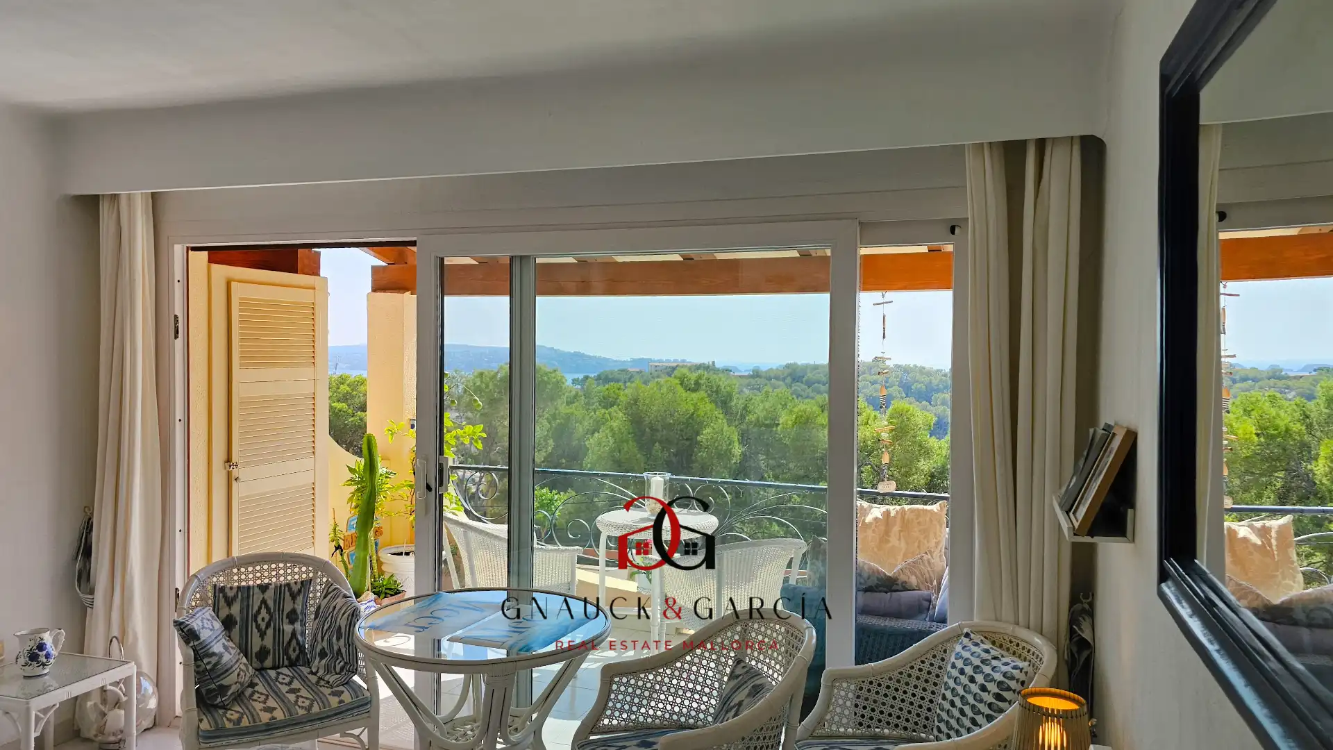 Schlafzimmer von Wohnung zum Verkauf in Calvià mit Klimaanlage, Heizung und Terrasse