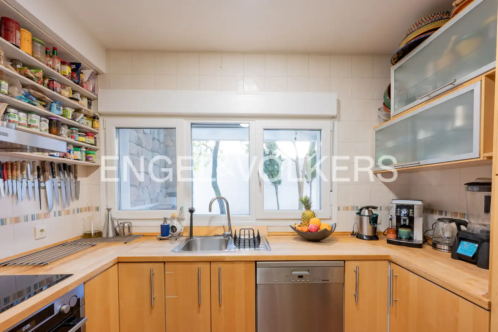 Kitchen of Houses for sale in Galapagar  with Heating, Private garden and Parquet flooring