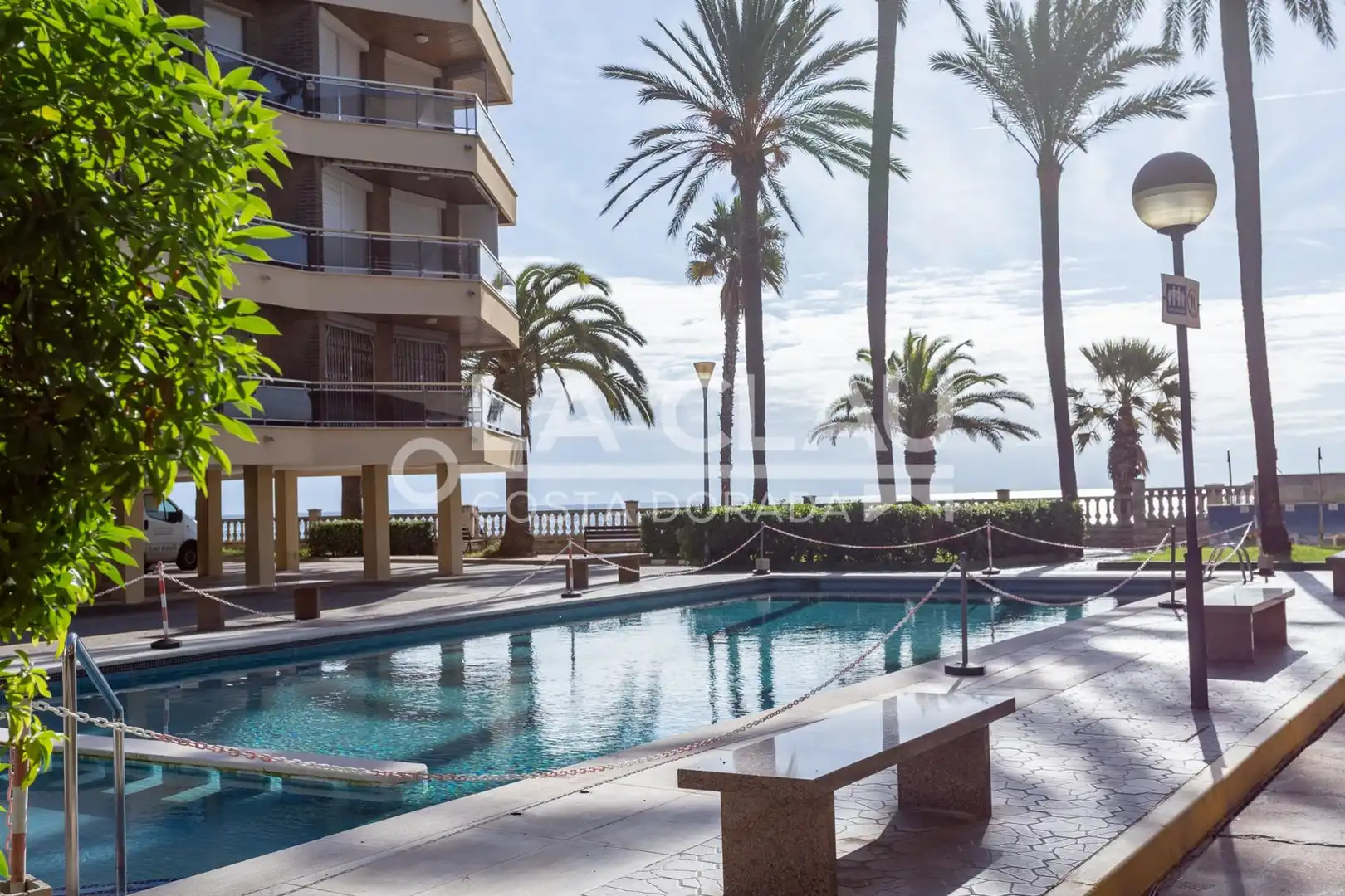 Swimming pool of Apartments for sale in Cambrils  with Heating, Private garden and Swimming Pool