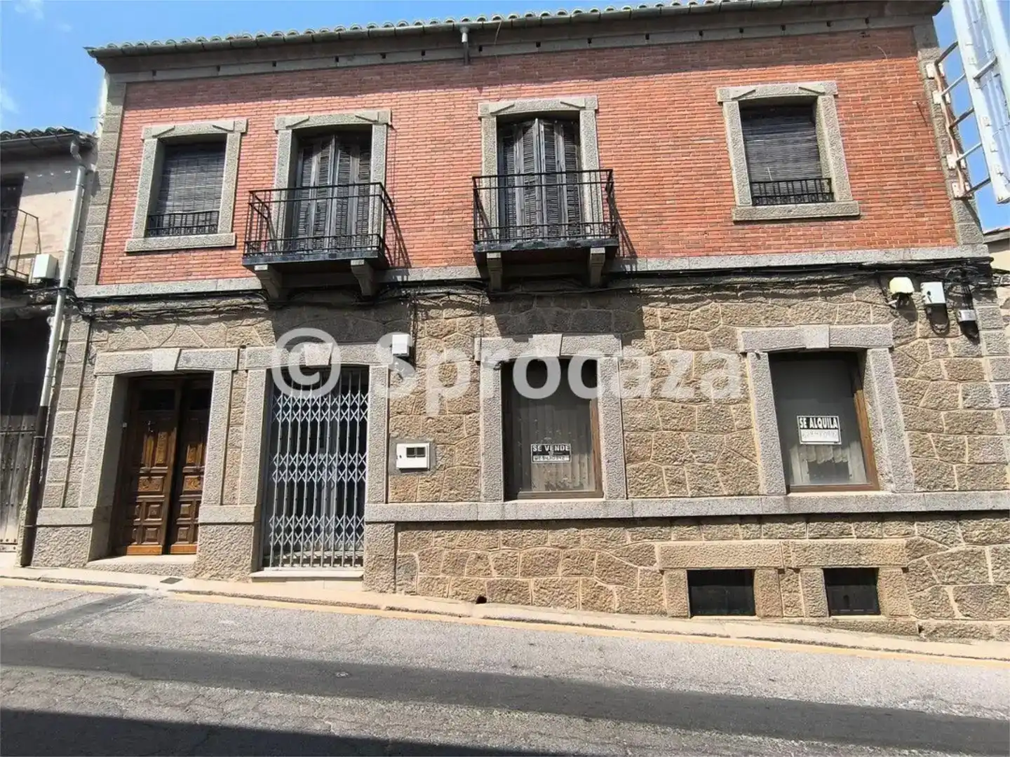 Vista exterior de Casa adosada en venta en Lagartera