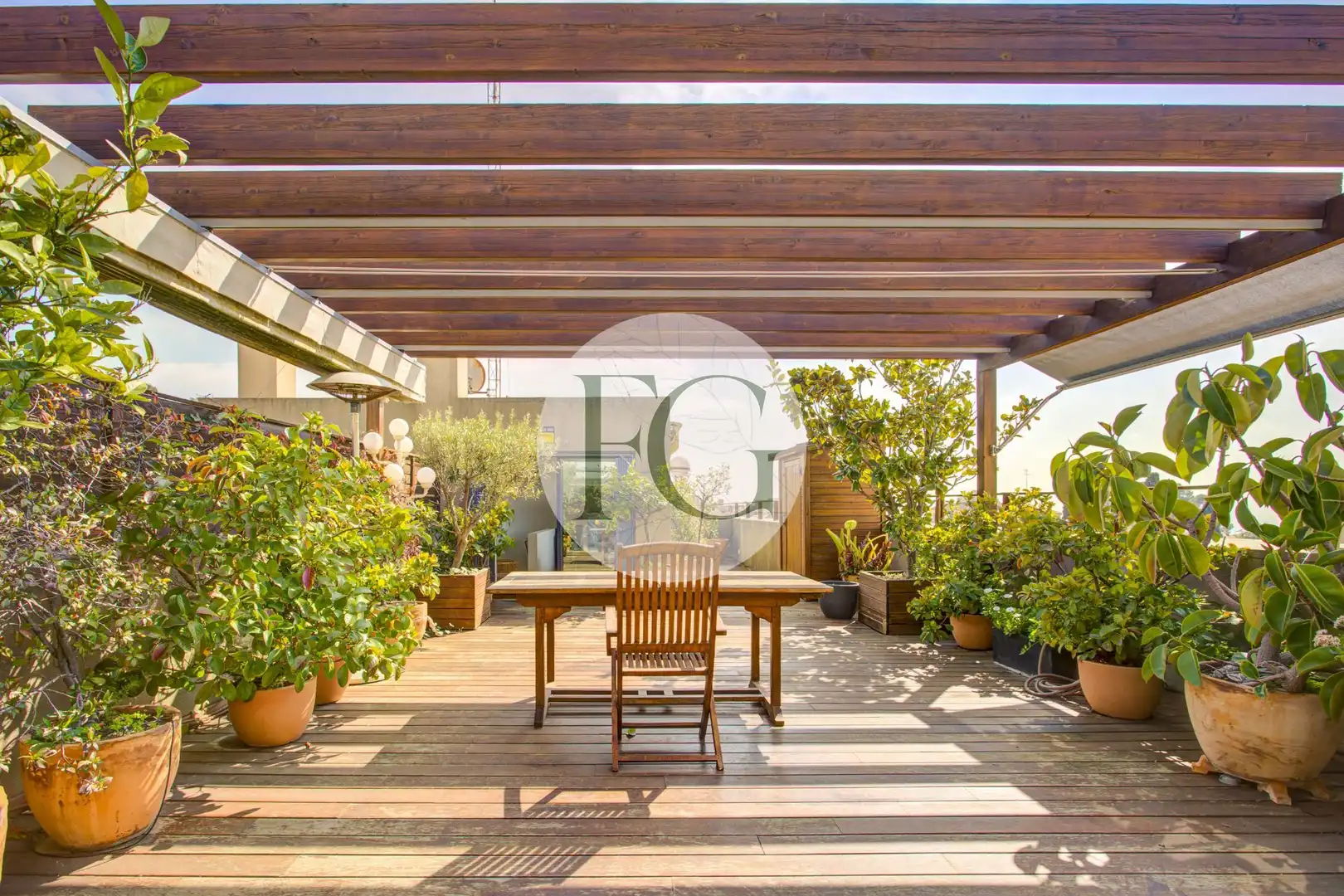 Terraza de Ático en venta en Sant Just Desvern con Aire acondicionado, Calefacción y Terraza