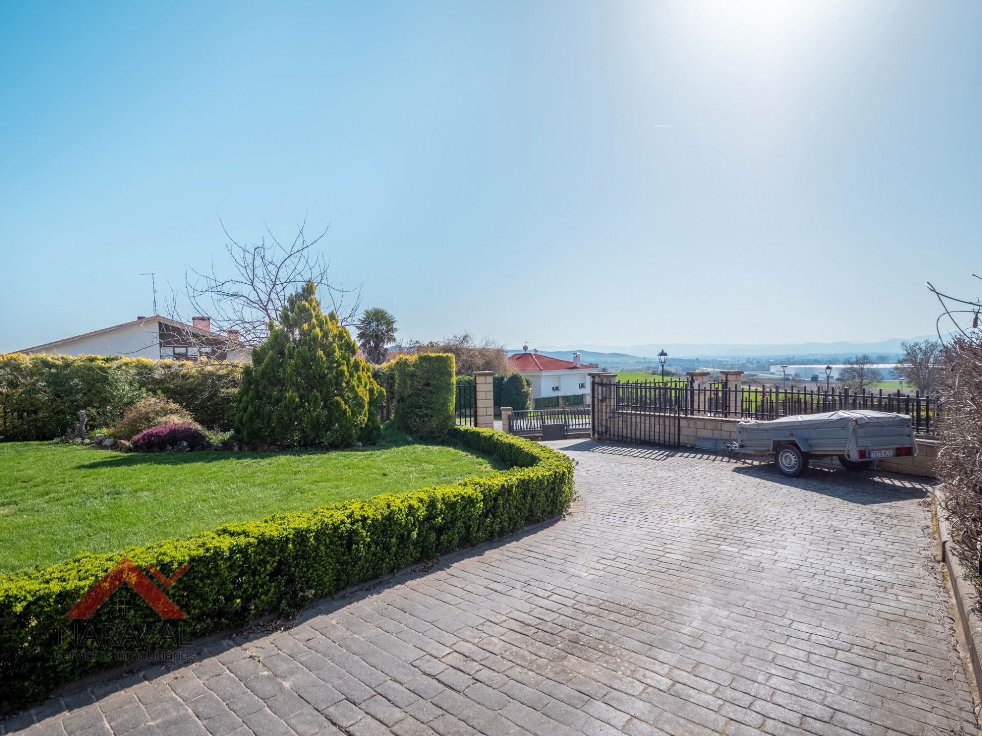 Garden of Houses for sale in Zigoitia  with Heating, Private garden and Parquet flooring