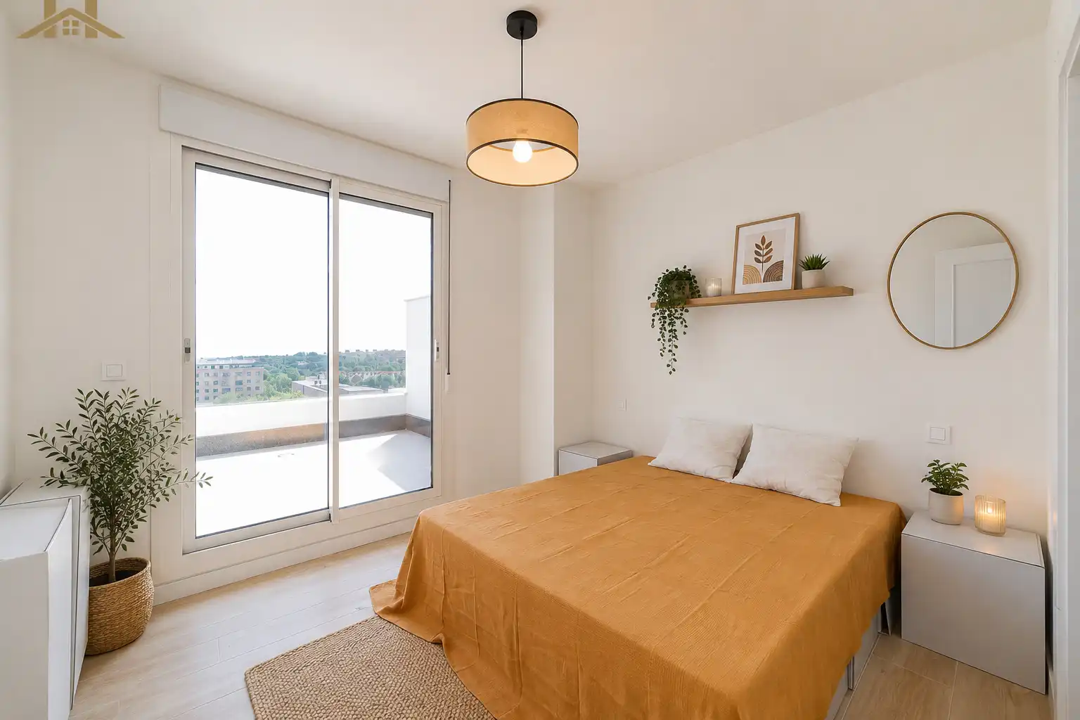 Bedroom of Attic for sale in Leganés  with Air Conditioner, Heating and Terrace