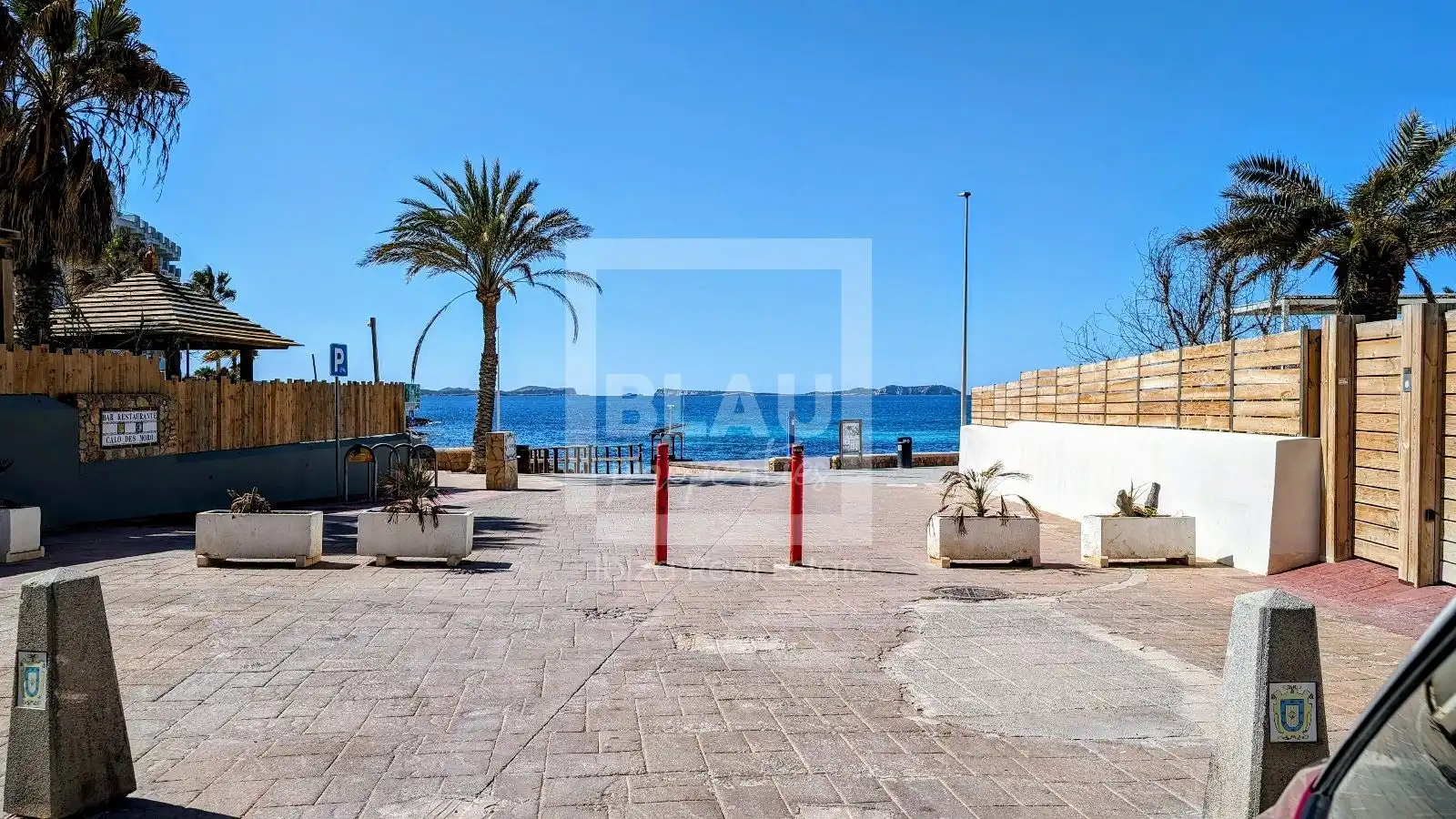 Außenansicht von Geschaftsraum zur Miete in Sant Antoni de Portmany mit Klimaanlage, Terrasse und Möbliert