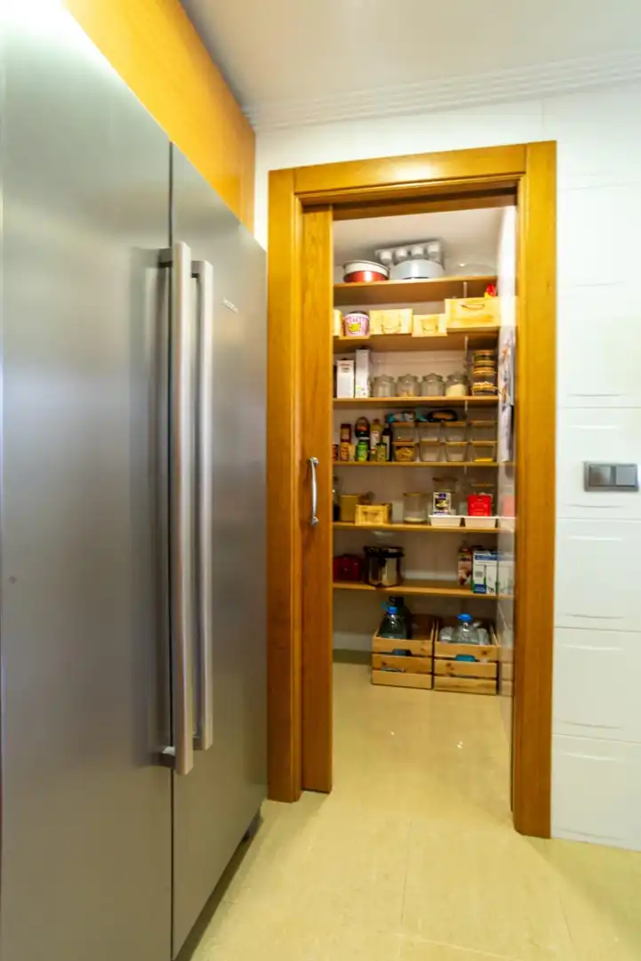 Kitchen of Flat for sale in Murcia  with Air Conditioner, Furnished and Balcony
