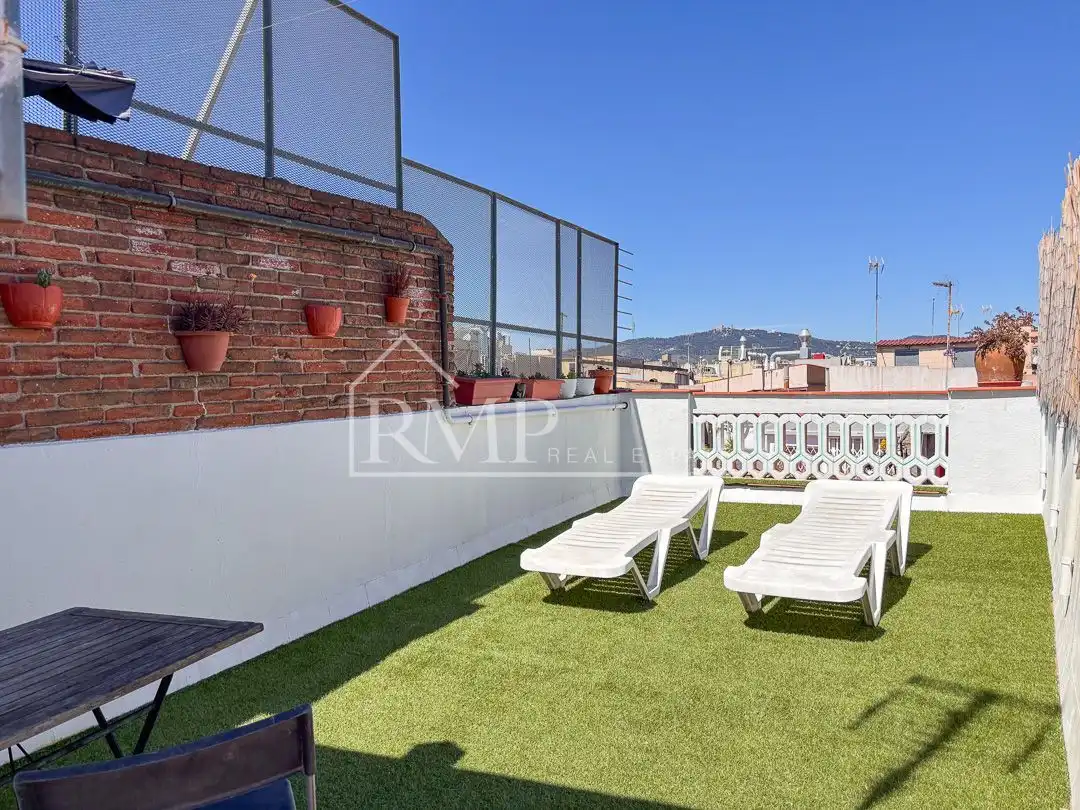 Terraza de Piso en venta en  Barcelona Capital con Terraza y Trastero