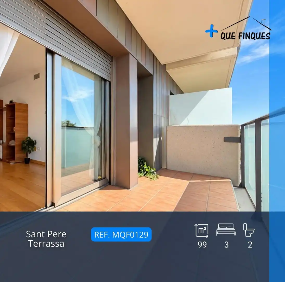Terraza de Piso en venta en Terrassa con Aire acondicionado, Calefacción y Terraza
