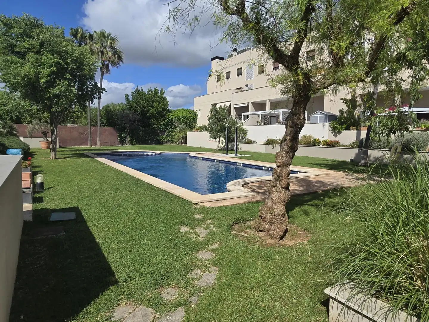 Piscina de Planta baja en venta en Inca con Aire acondicionado, Jardín privado y Terraza