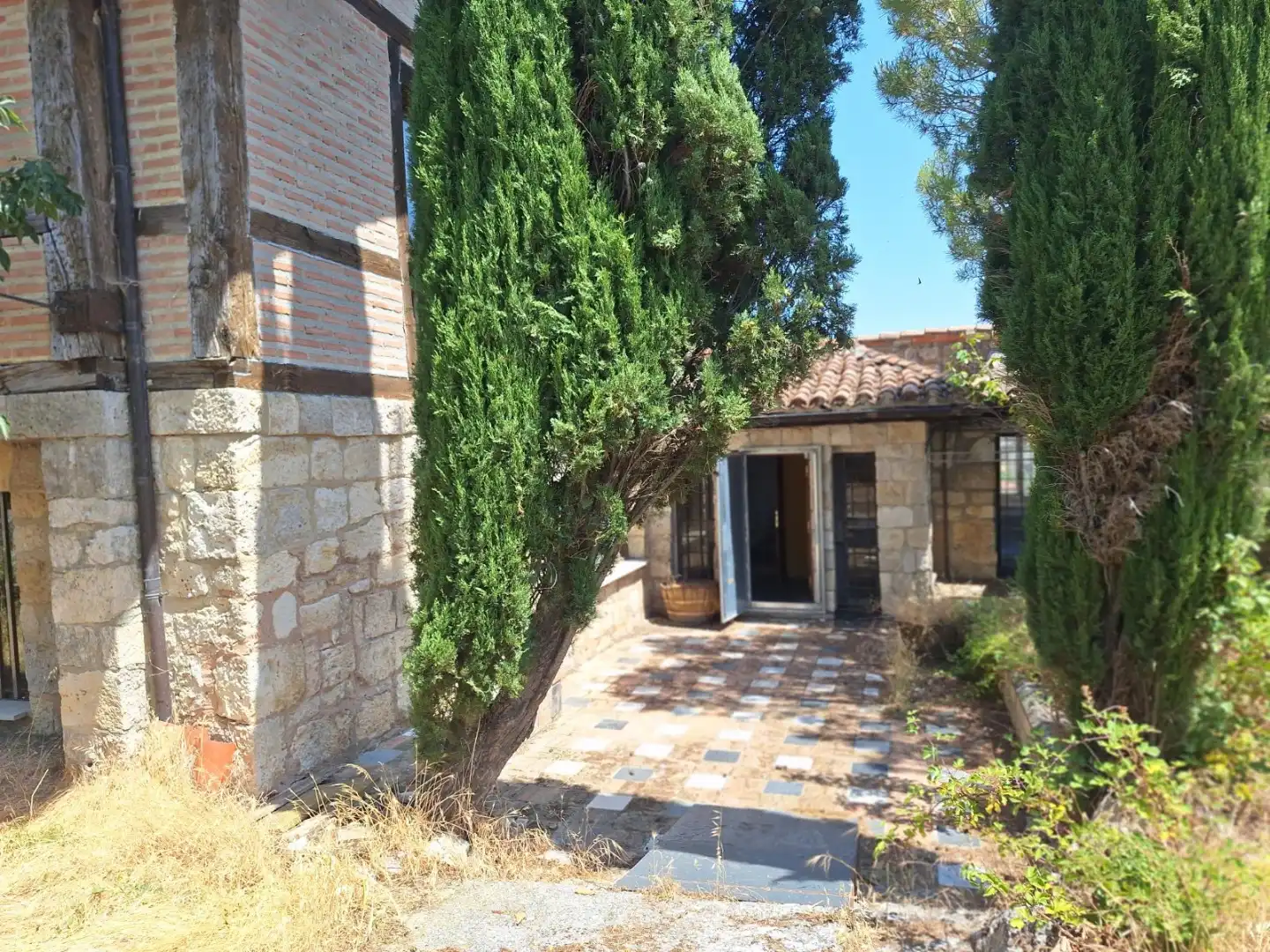 Vista exterior de Casa o chalet en venta en Valle de Santibáñez con Jardín privado y Trastero