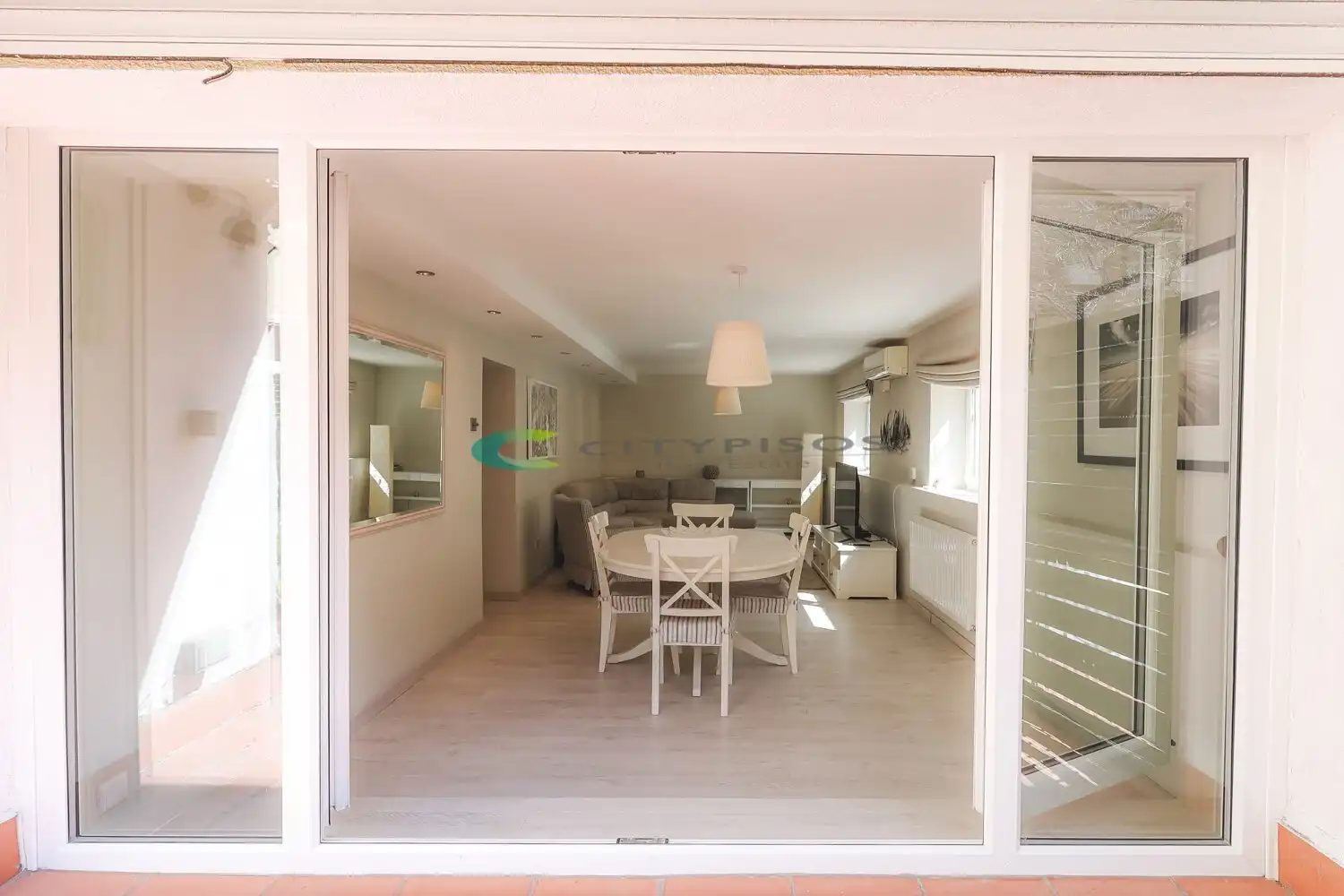 Dining room of Flat for sale in Barcelona  with Air Conditioner, Heating and Parquet flooring