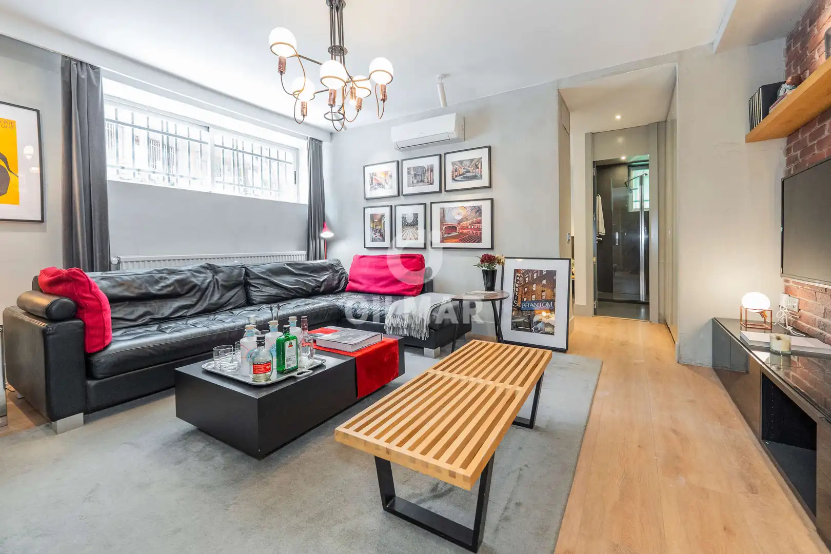 Living room of Flat for sale in Madrid  with Heating