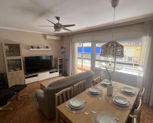 Sala d'estar de Apartament per a compartir en Alicante / Alacant amb Aire condicionat i Terrassa