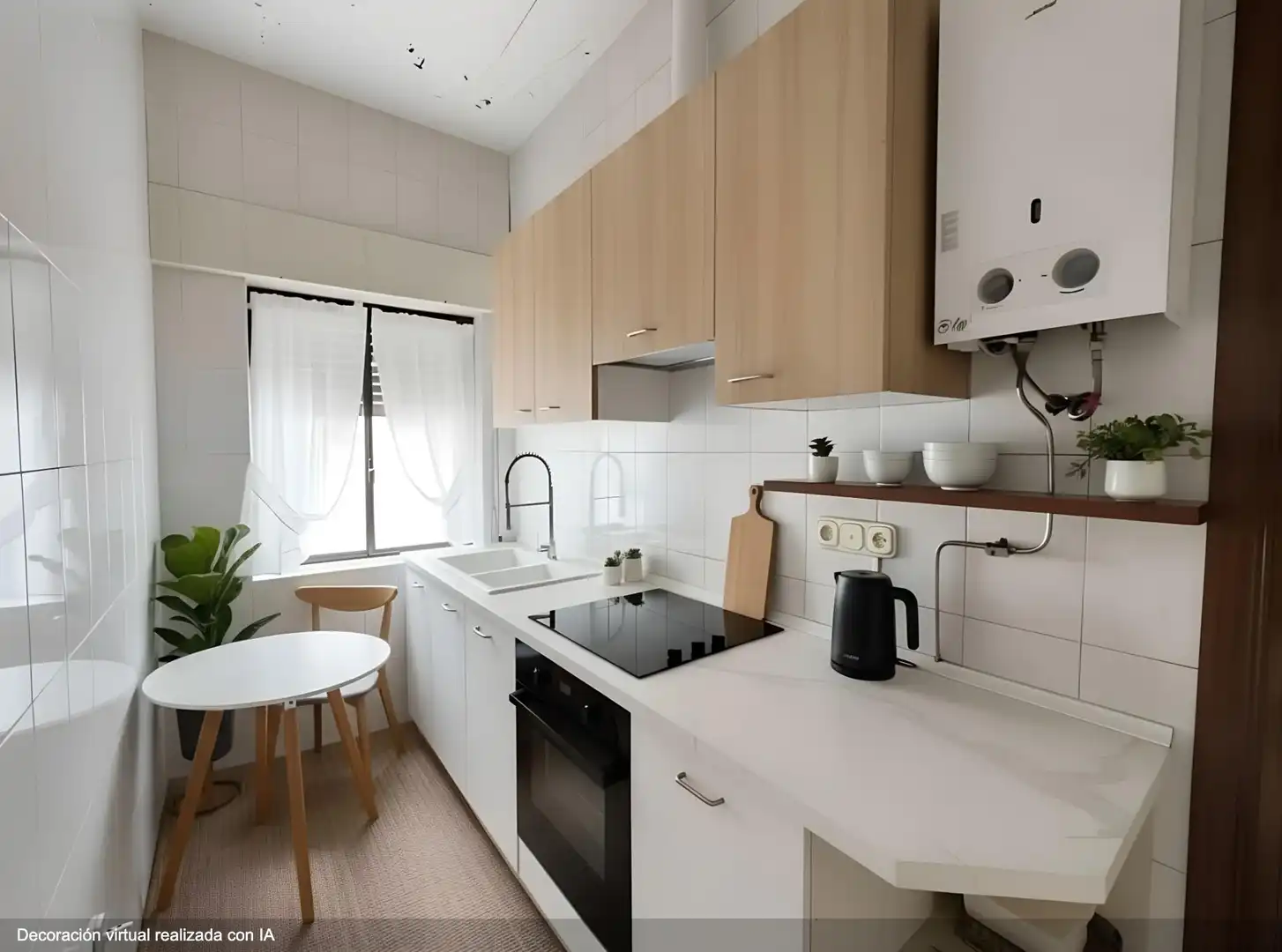 Cocina de Casa o chalet en venta en Madroñera con Aire acondicionado, Calefacción y Jardín privado