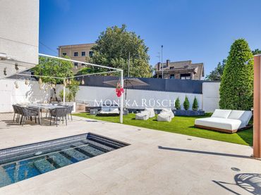 Haus mit Pool zur Miete in Sarrià - Sant Gervasi