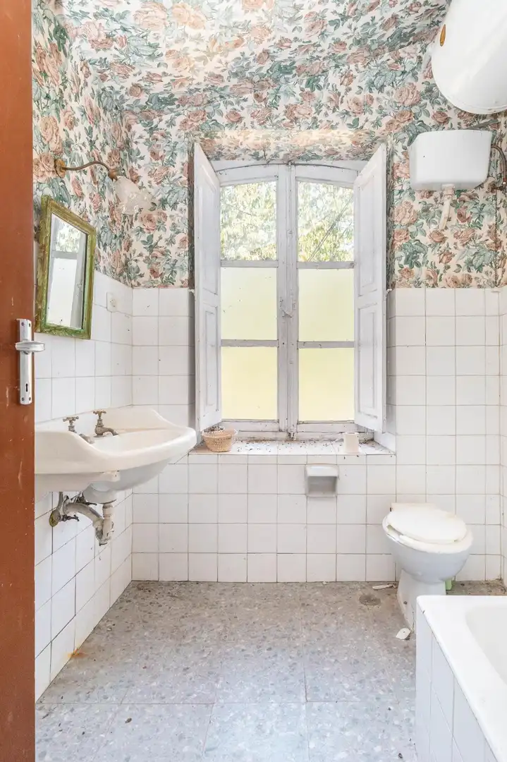 Baño de Casa o chalet en venta en Palacios del Sil con Jardín privado