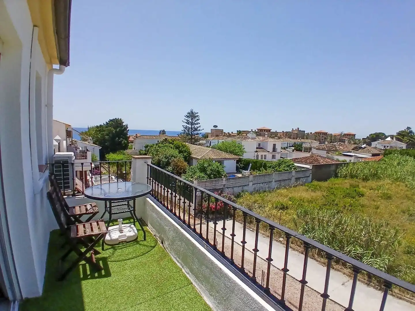 Garten von Maisonette zum Verkauf in Estepona mit Klimaanlage, Terrasse und Möbliert