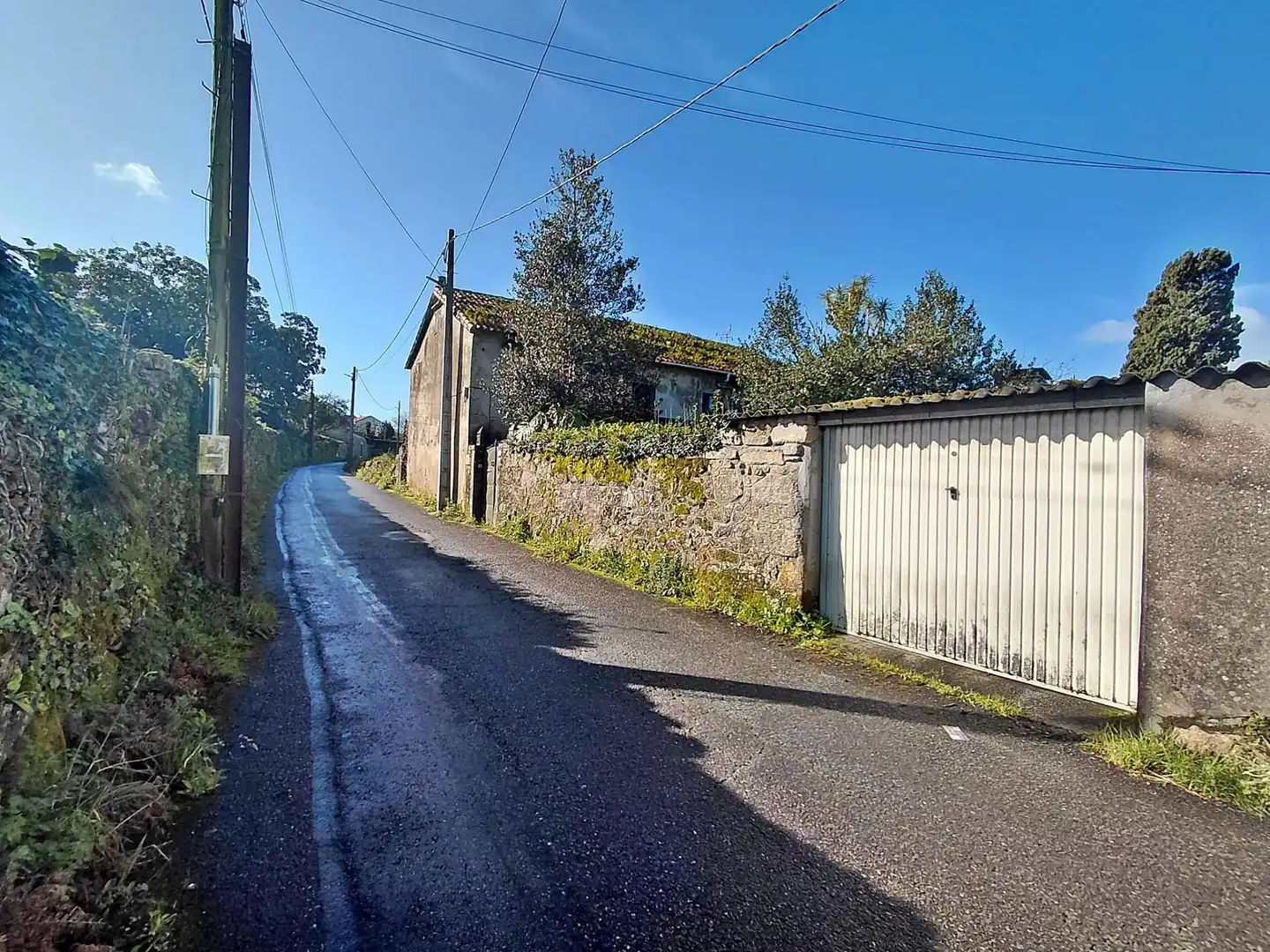 Vista exterior de Casa o xalet en venda en Vilagarcía de Arousa amb Jardí privat, Terrassa i Traster