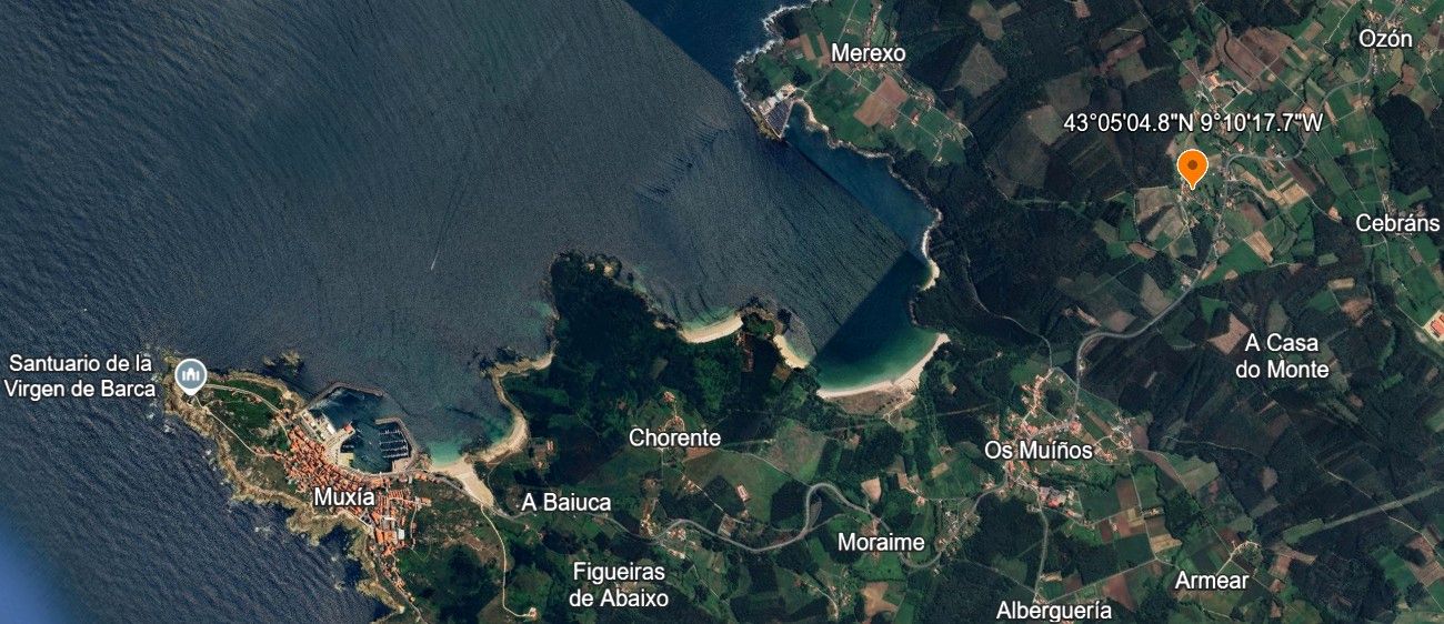 Finca rústica en venda en Muxía