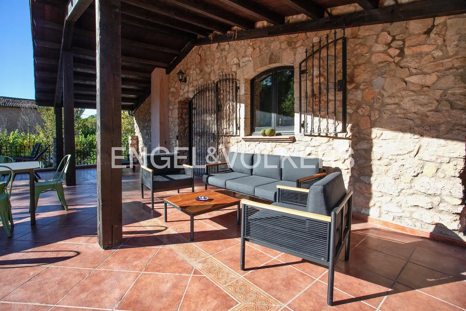Terraza de Casa o chalet en venta en Montblanc con Aire acondicionado, Calefacción y Jardín privado