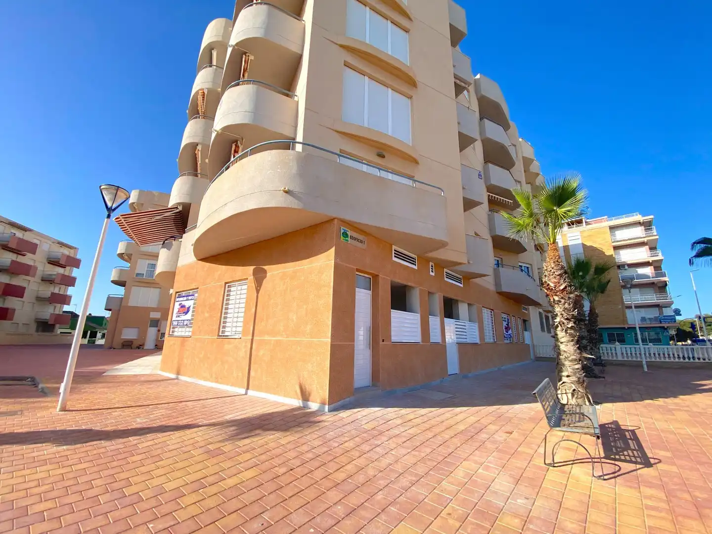 Vista exterior de Apartament en venda en Mazarrón amb Aire condicionat, Calefacció i Terrassa