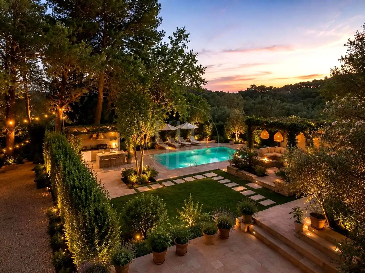 Terrassa de Casa o xalet en venda en Sant Joan de Labritja amb Aire condicionat, Jardí privat i Piscina