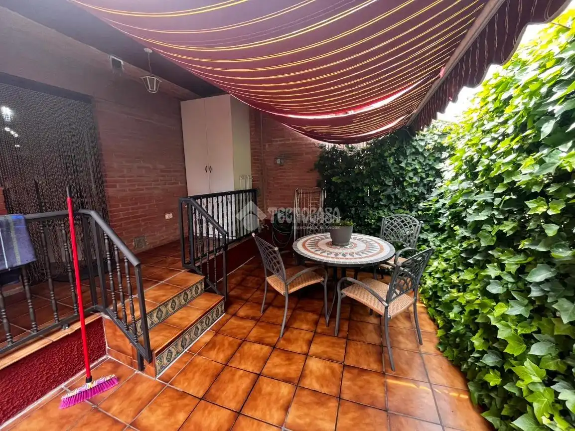 Terrace of Detached homes for sale in Madrid  with Air Conditioner, Heating and Private garden