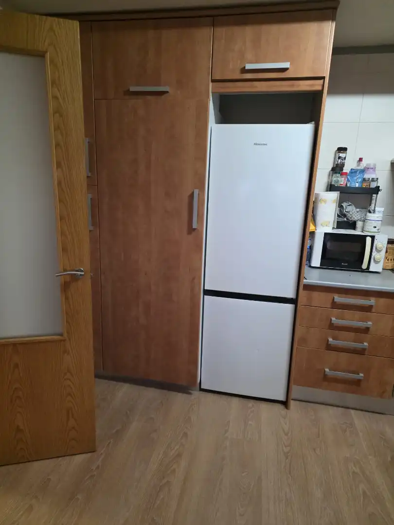 Cocina de Apartamento en venta en Ciudad Real con Aire acondicionado, Trastero y Amueblado