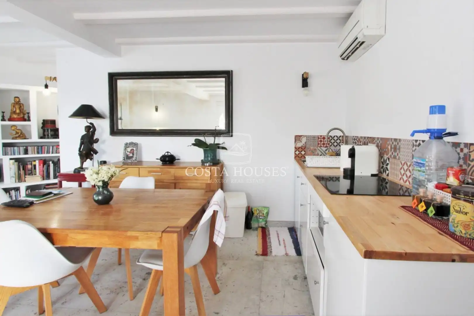 Cuina de Casa o xalet en venda en Jávea / Xàbia amb Aire condicionat, Jardí privat i Terrassa