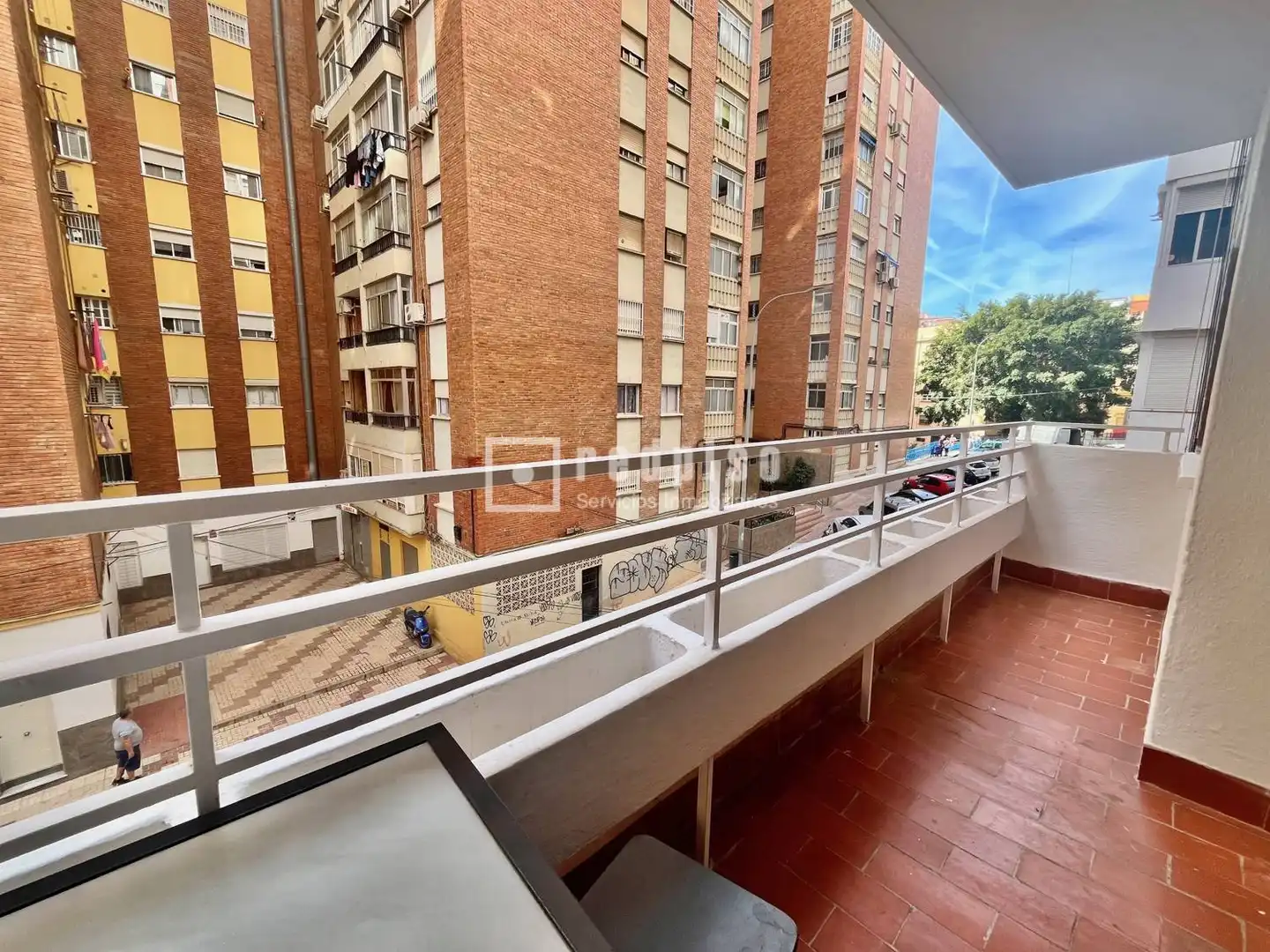 Außenansicht von Wohnung zum Verkauf in Málaga mit Klimaanlage, Terrasse und Möbliert